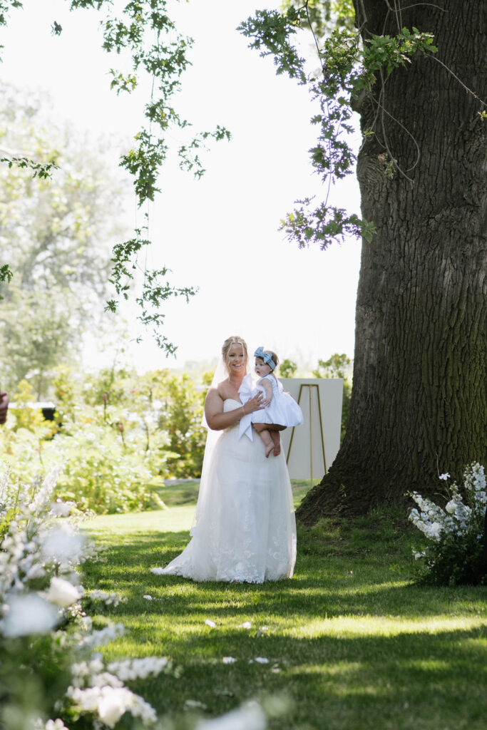 bride walking down the aisle