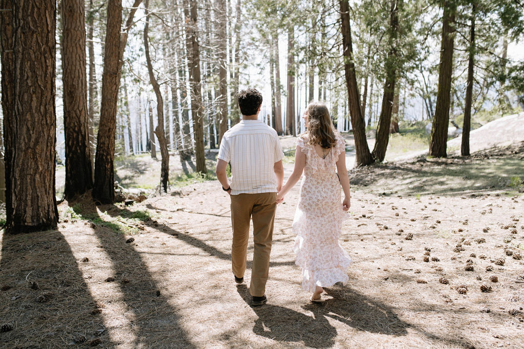 Romantic Engagement Session in Sequoia National Park, CA