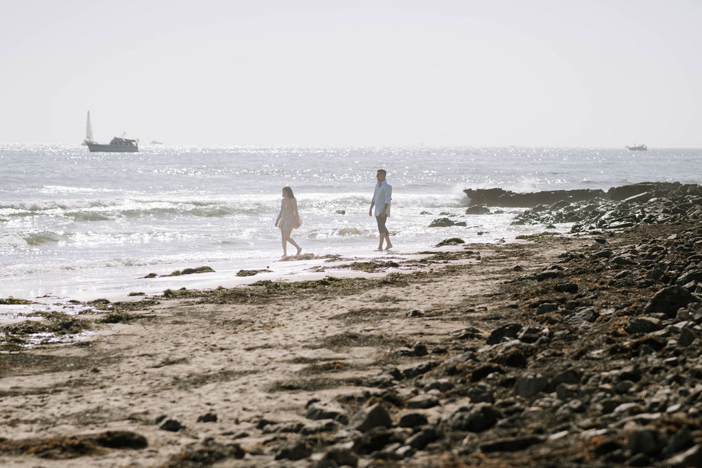 Romantic Beach Engagement Session in Newport Beach, CA