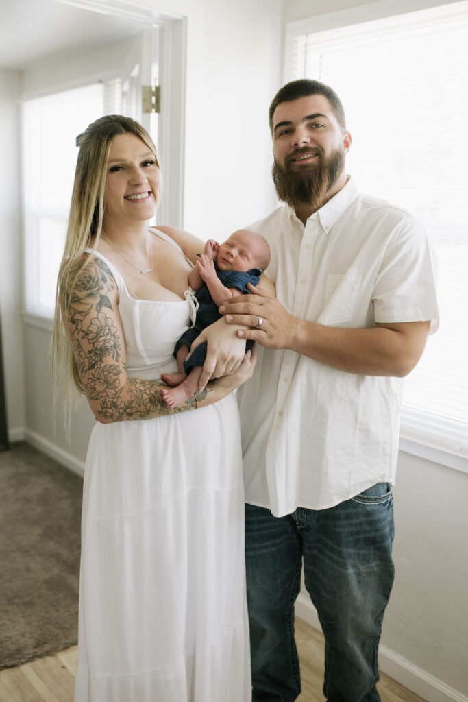 Intimate In-Home Newborn Session in Pismo, Ca