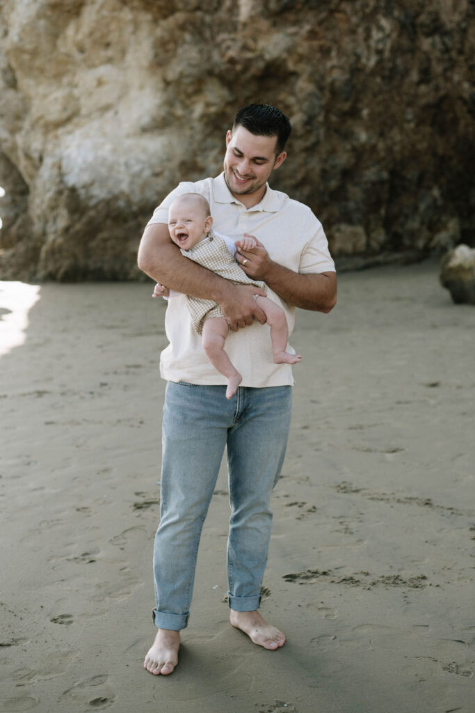 beach family photoshoot