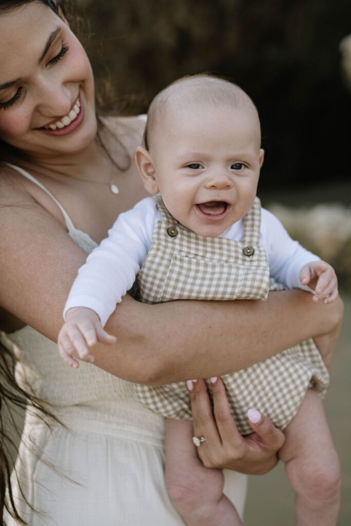 Intimate Beach Family Photoshoot at Pismo Beach, CA