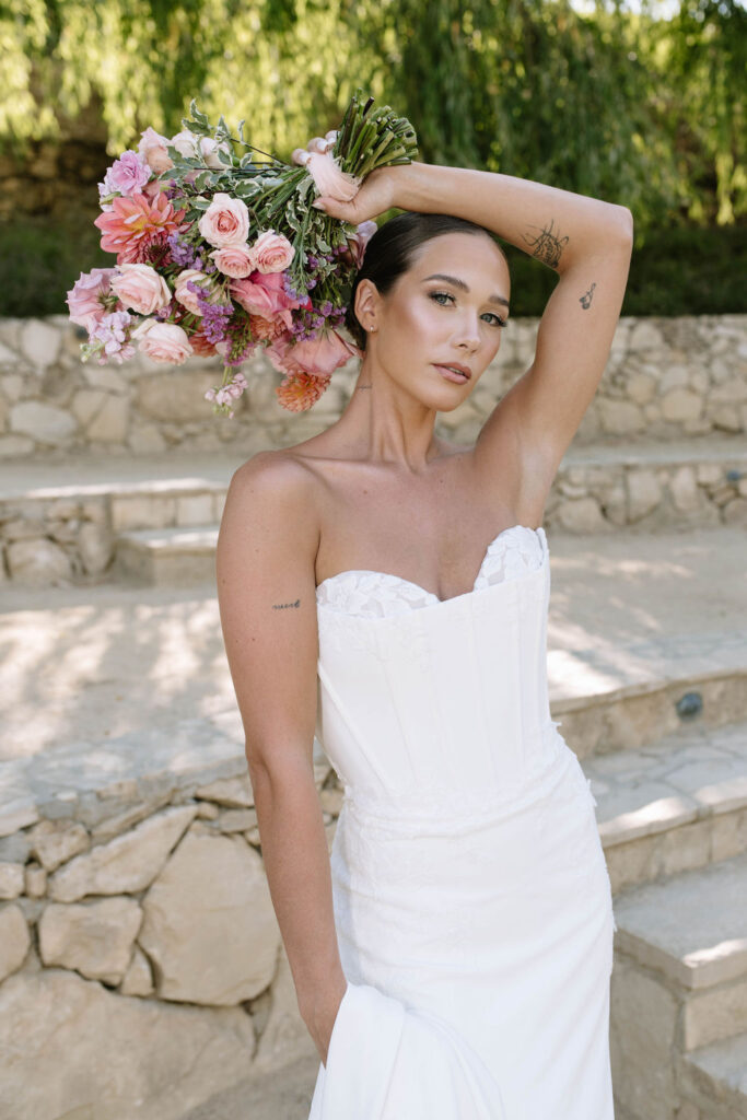 whimsical bridal styled shoot in California 