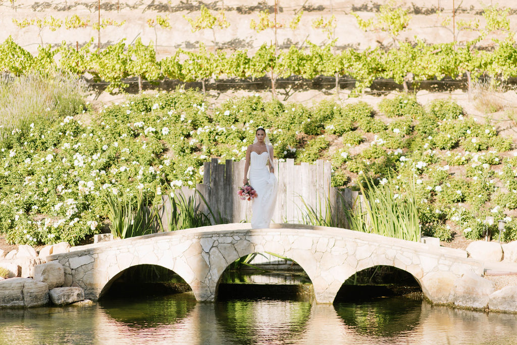 Editorial Bridal Styled Shoot at Terra Mia Winery in Paso Robles, CA