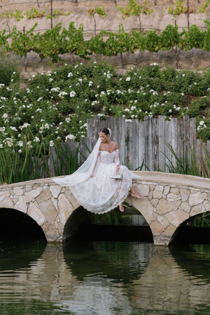 whimsical bridal photoshoot